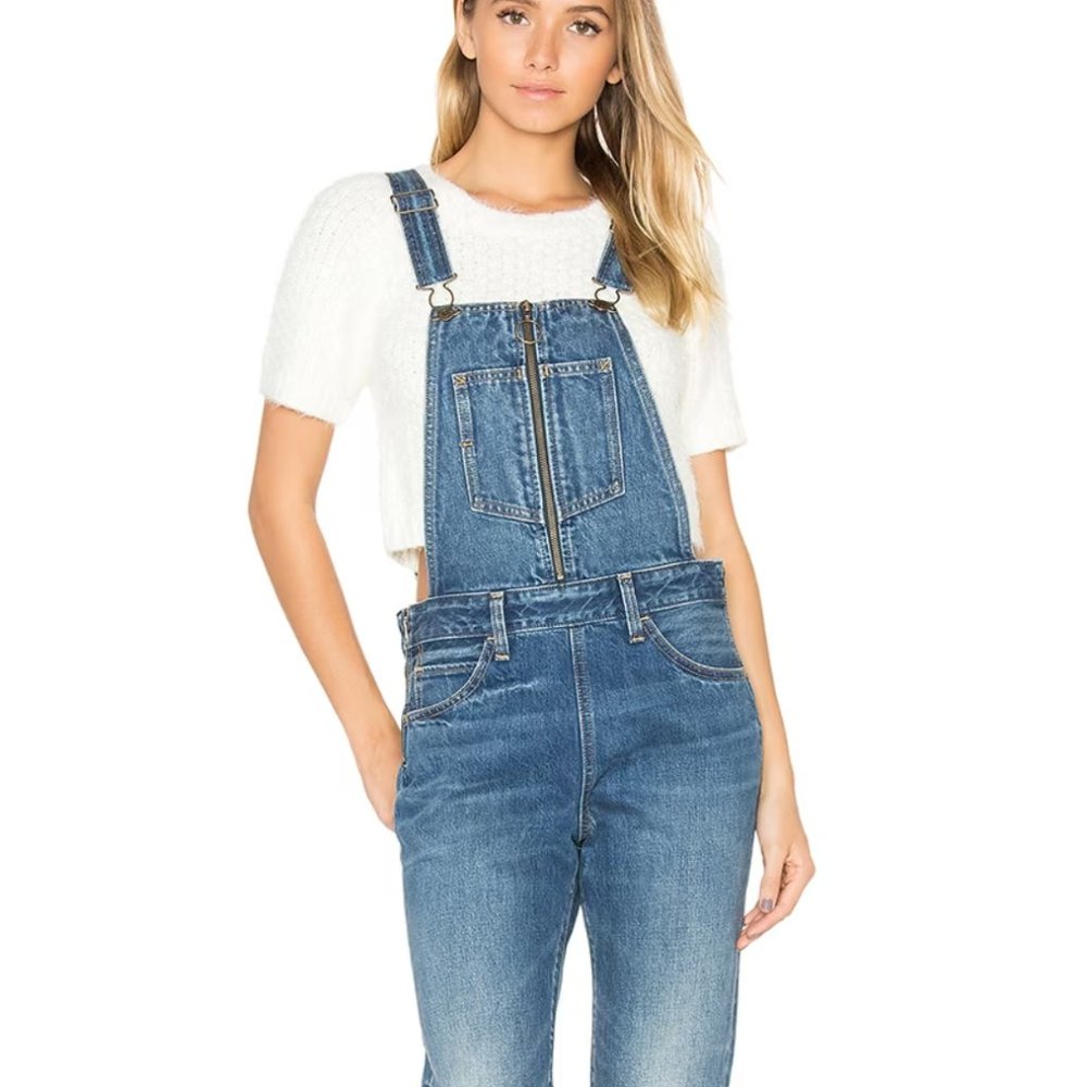 Levi's Women's Blue Denim Overalls